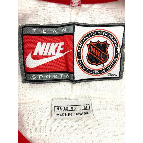 NHL Detroit Red Wings Brendan Shanahan #14 Nike Authentic Jersey MEDIUM 48 90s - Picture 13 of 15